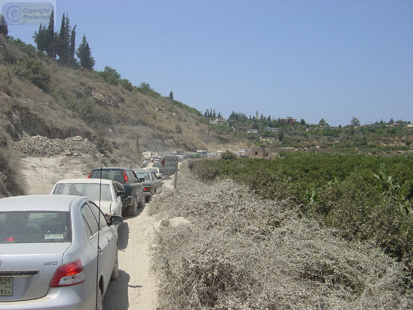 One Way traffic to Tyre